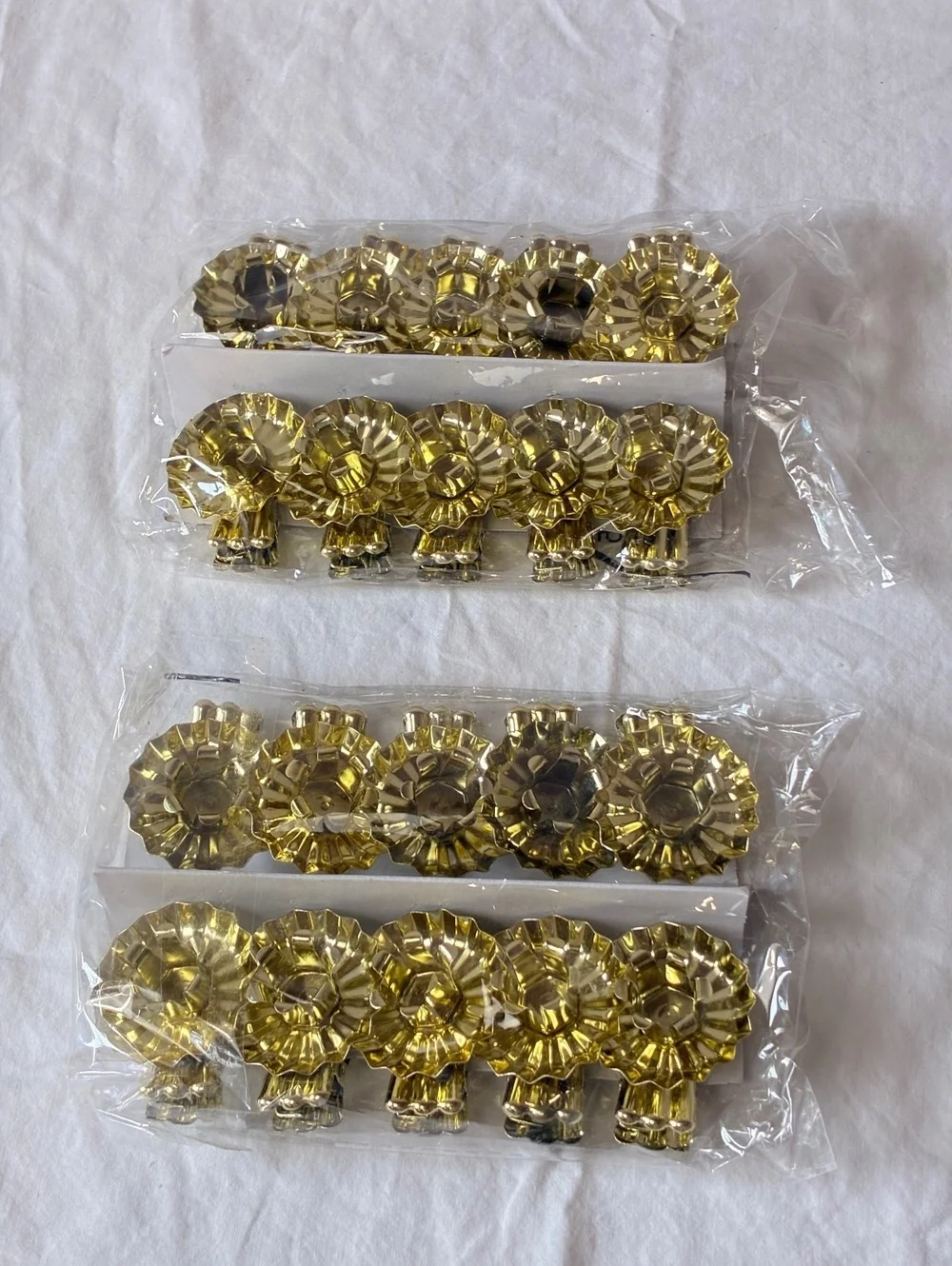 Christmas tree candle clips set of 20